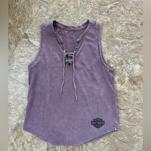 Harley-Davidson Lace-Up Tank
